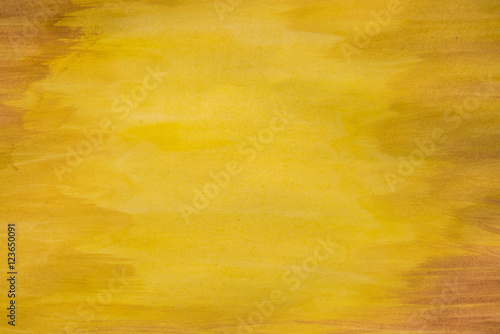 Желтая краска акварель бумага 