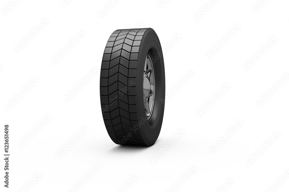 Obraz premium one car wheel