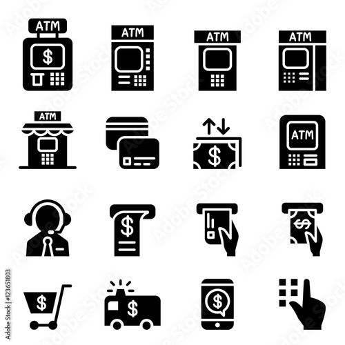 ATM icons
