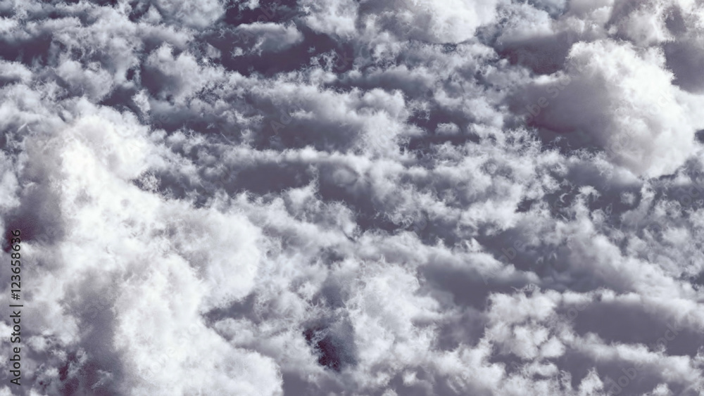 White clouds in blue sky 3d rendering White clouds in blue sky 3d rendering