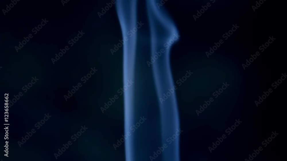 blue smoke from the hot drink, cigarettes, incense, food, etc. blue smoke from the hot drink, cigarettes, incense, food, etc.