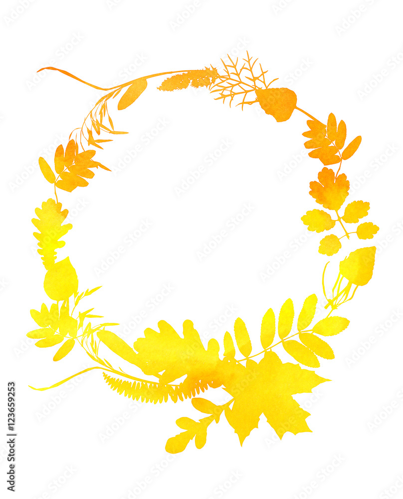 Welcome Autumn Watercolor Collection Welcome Autumn Watercolor Collection