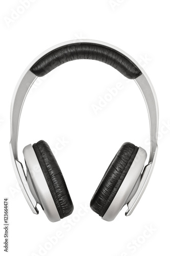 Headphones, isolated on white background