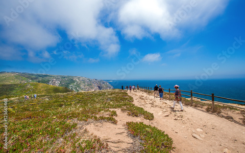 Cabo do Roca, Portugal, westernmost point of mainland Europe