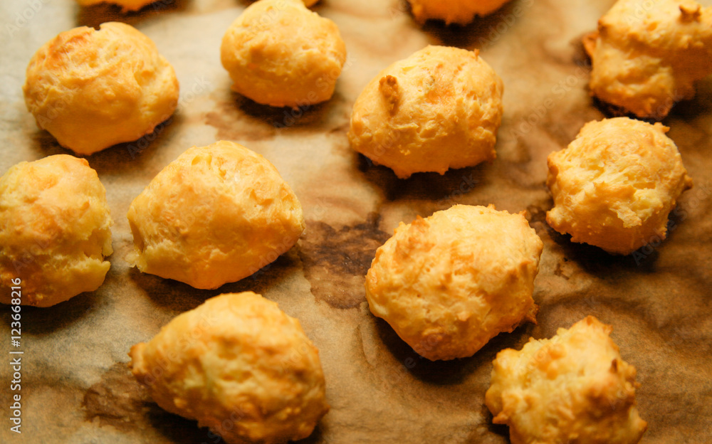 French gougeres cheese puff choux French gougeres cheese puff choux
