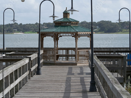 Gazebo on the Pier at Lake Wales