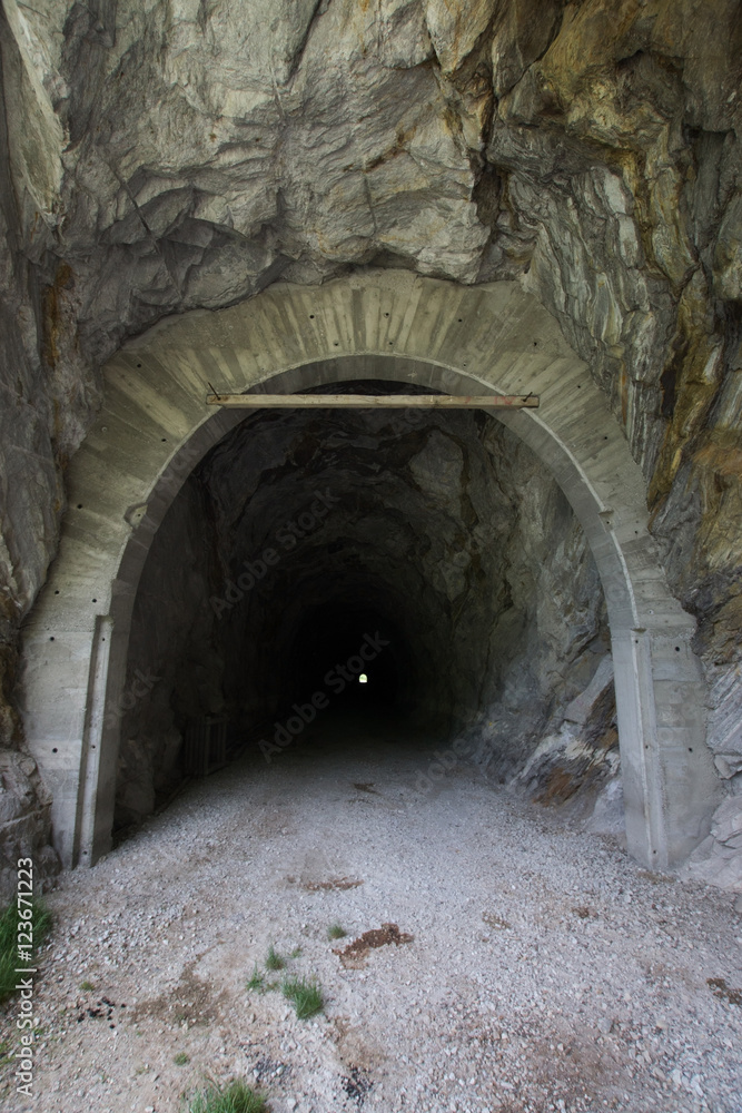 Alter Tunnel der Malta-Hochalmstraße, Oesterreich Alter Tunnel der Malta-Hochalmstraße, Oesterreich