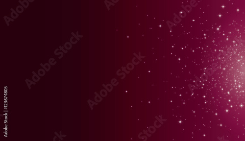 étoiles fond violet