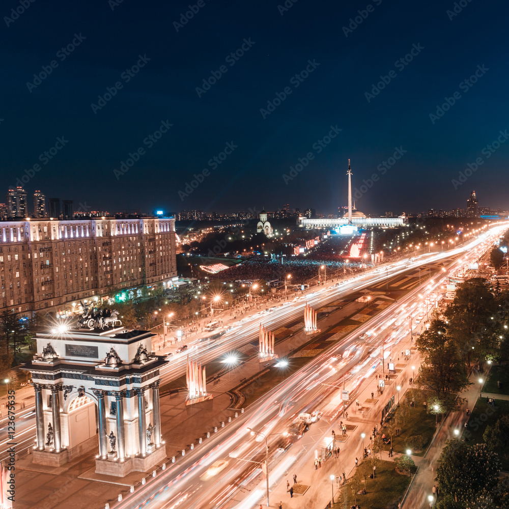 Triumphal Arch, Victory Park in Moscow