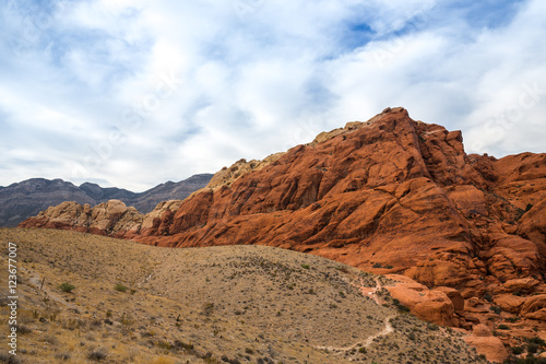 Red Rock Canyon in Nevada, USA.