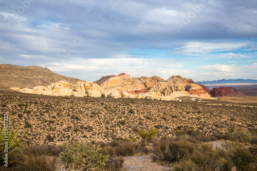 Red Rock Canyon in Nevada  USA.