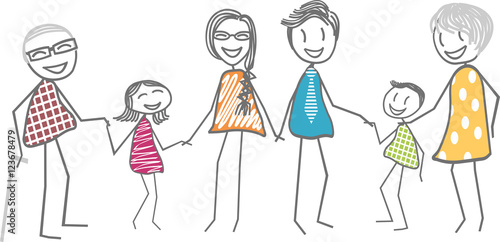 Famille heureuse