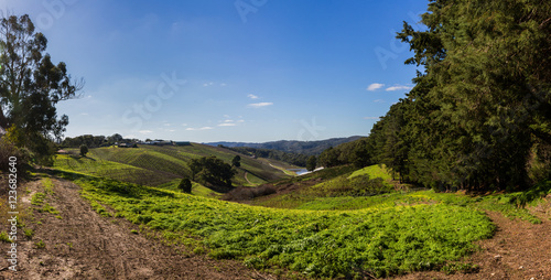 Panorama of the Adelaid Hills, Australia