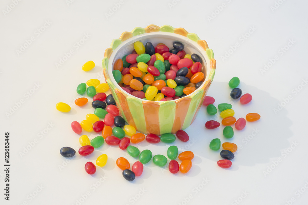 Striped Candy Bowl Striped Candy Bowl