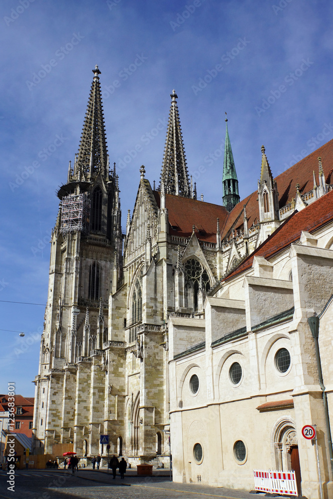 Fototapeta premium Regensburger Dom St. Peter