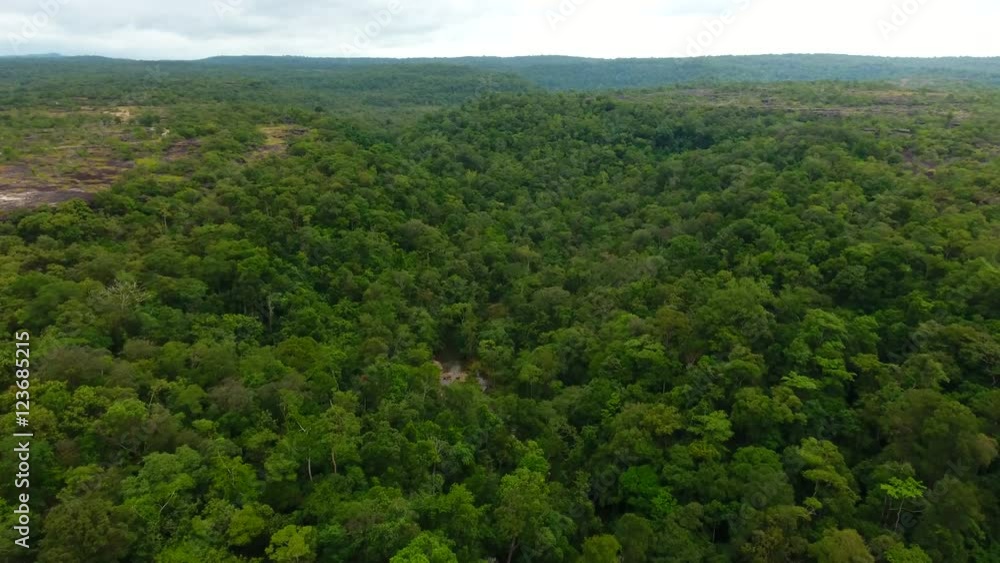 aerial view of Chanadai in Pha Tame National Park , Khong Chiam, Ubon Ratchathani, Thailand aerial view of Chanadai in Pha Tame National Park , Khong Chiam, Ubon Ratchathani, Thailand