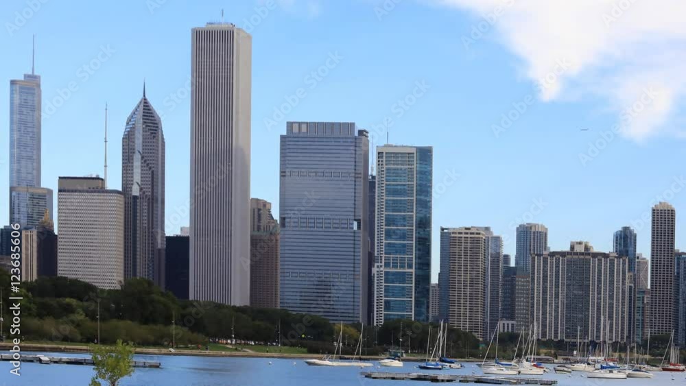 4K UltraHD Timelapse an aerial of downtown Chicago 4K UltraHD Timelapse an aerial of downtown Chicago