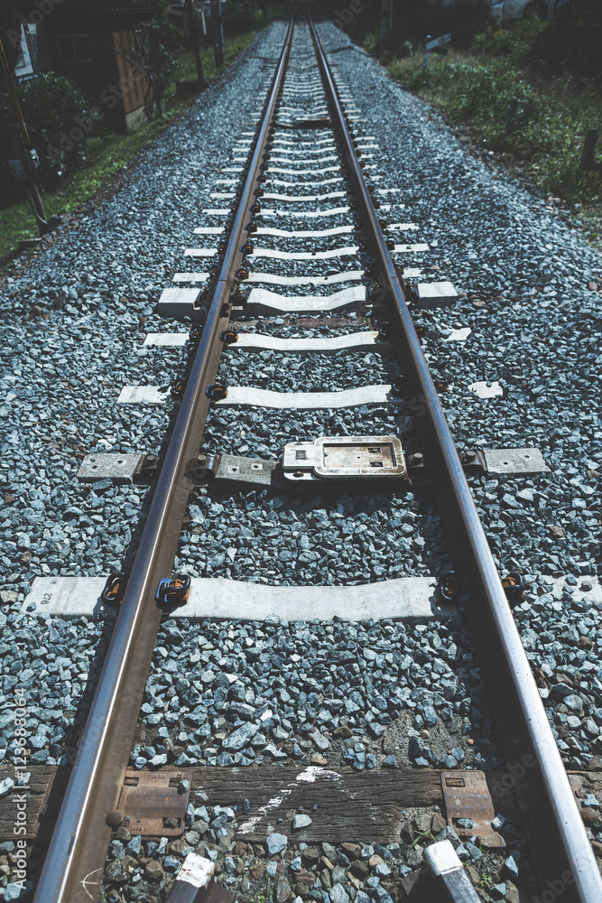 Naklejka premium 線路