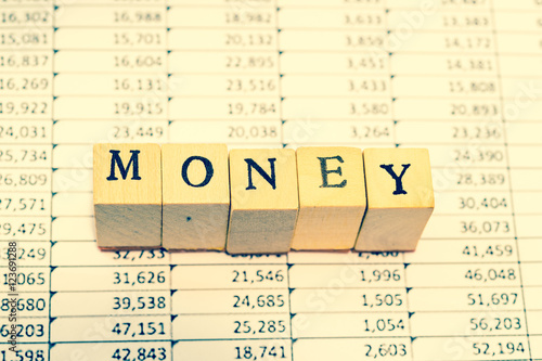 MONEY on spreadsheet