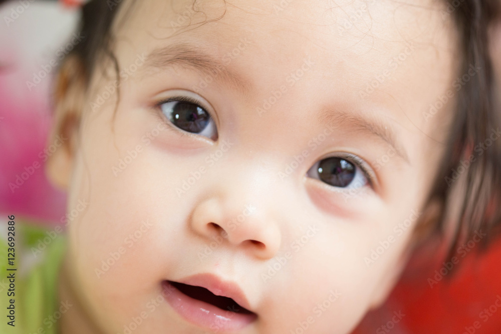 closeup portrait of child closeup portrait of child