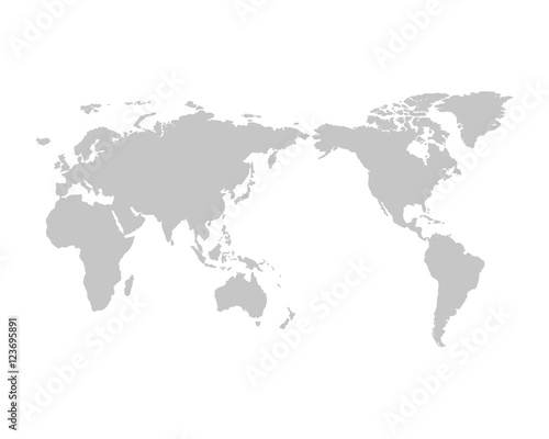 Fototapeta Naklejka Na Ścianę i Meble -  World map