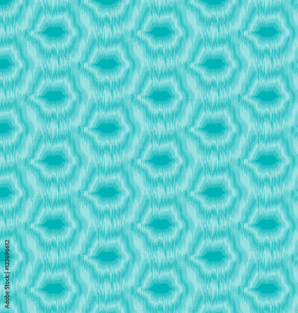 Seamless pattern Blue batik