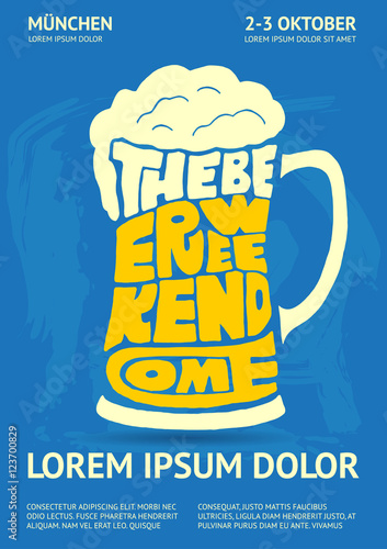 Poster for Oktoberfest Beer Festival
