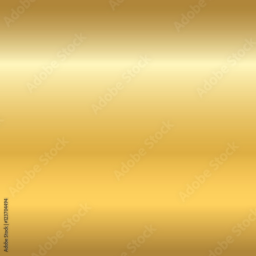 Gold texture seamless pattern. Light realistic, shiny, metallic empty golden gradient template. Abstract metal decoration. Design for wallpaper, background, wrapping, fabric etc. Illustration