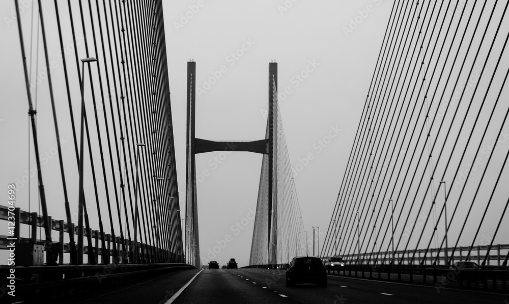 Fototapeta premium Motorway traffic