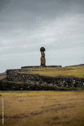 Moai on Easter Island