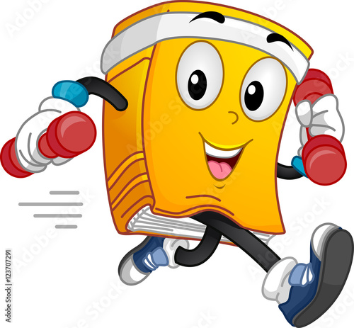 Mascot Book Run Dumbbell