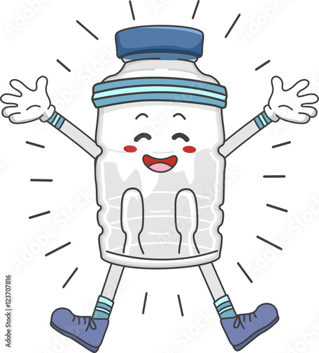 Mascot Bottled Exercise Ene...
