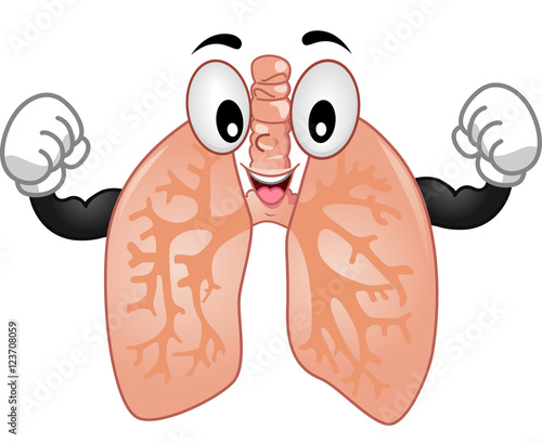 Mascot Lungs Strong