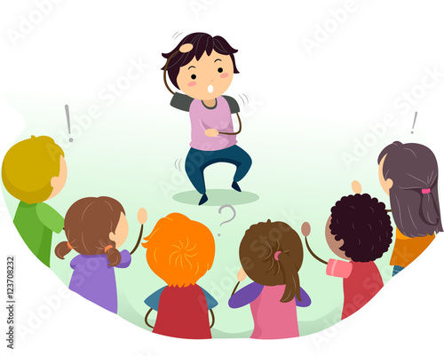 Stickman Kids Games Charades