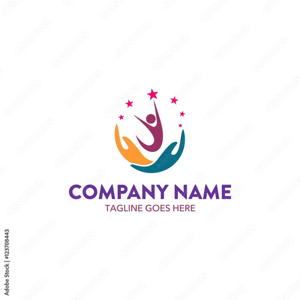 Obraz premium Education Logo Template