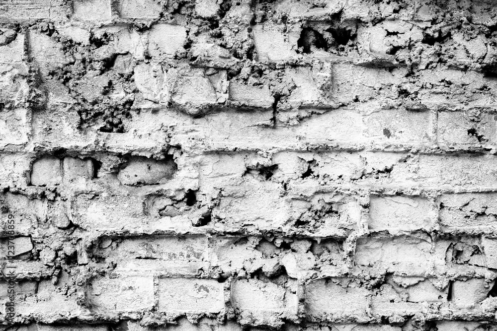 Brick texture with scratches and cracks Brick texture with scratches and cracks