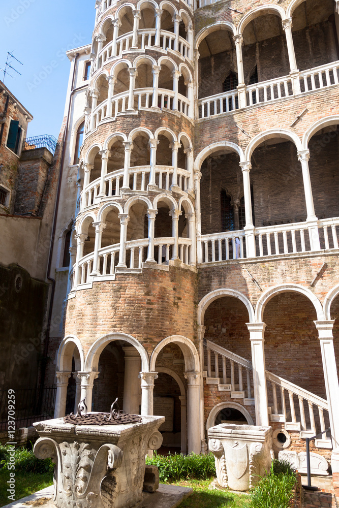 Bovolo staircase in Venice