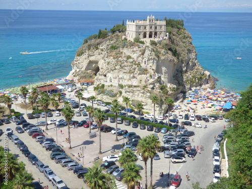 Santa Maria dell'Isola a Tropea in Calabria photo