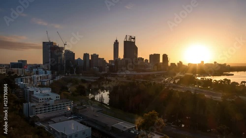 Perth Sunrise Time Lapse