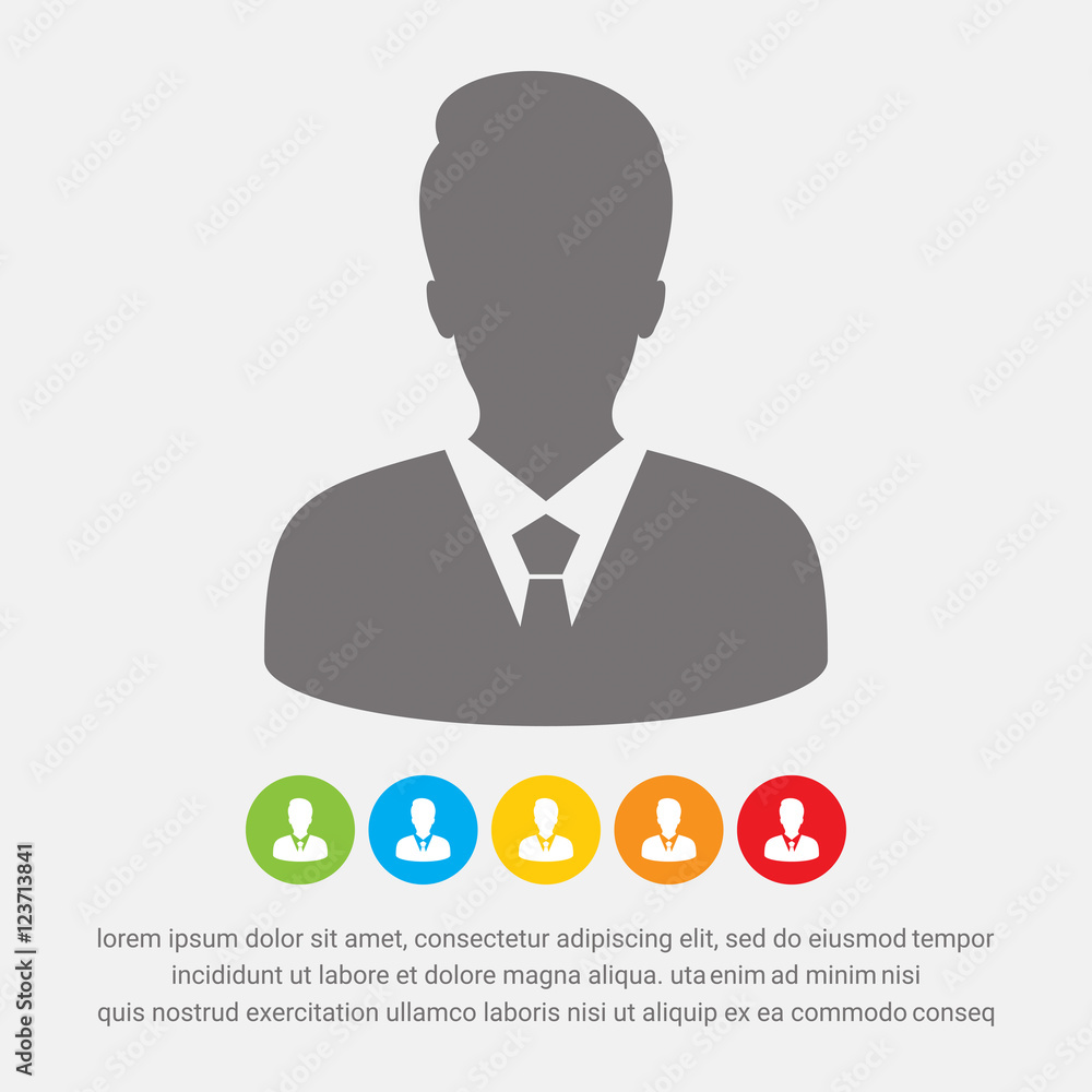 Businesspeople avatar profile picture - Vector Businesspeople avatar profile picture - Vector