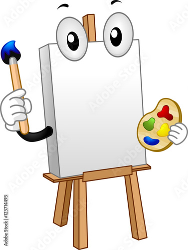 Mascot Canvass Paint