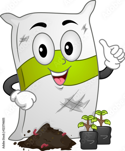 Mascot Fertilizer Sack