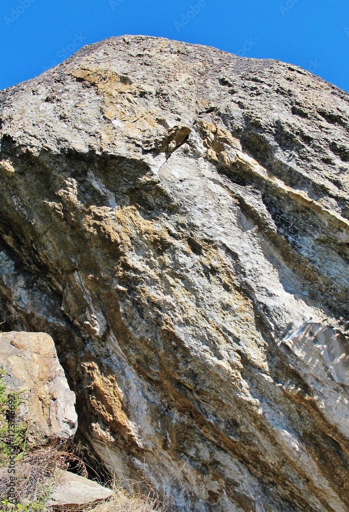 Felsen, zerfurcht Felsen, zerfurcht