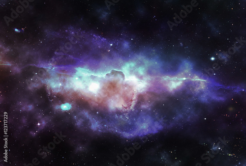 Space nebula - Elements of this image furnished by NASA