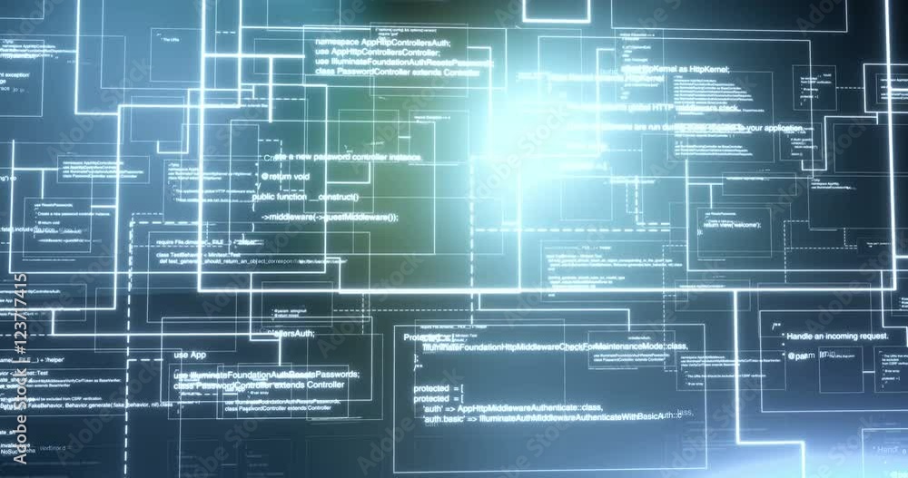 Computer Code data digital Background backdrop 4k Scheme and computer ...