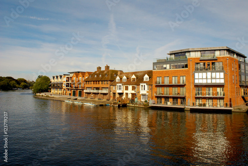 View of the River Thames and the city of Eton