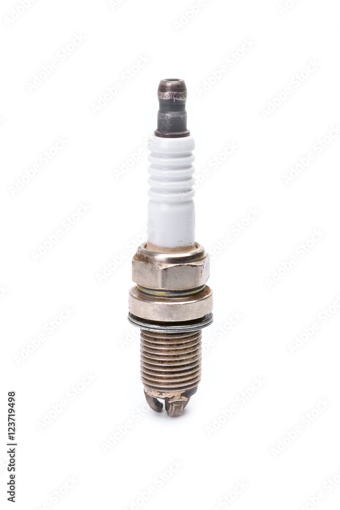 One spark plug One spark plug