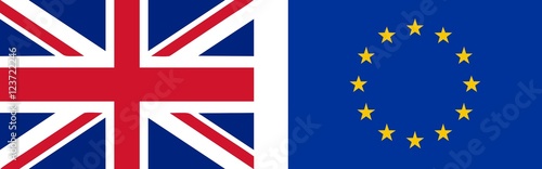 Flag of the UK and EU