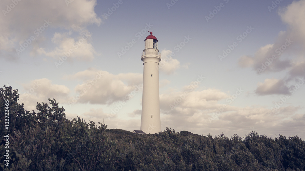 Leuchtturm Split Point Lighthouse an der Great Ocean Road in Australien