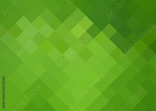 abstract geometric squares green 
